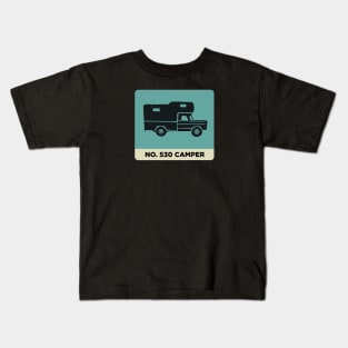 no. 530 Camper - tonka truck package graphic Kids T-Shirt